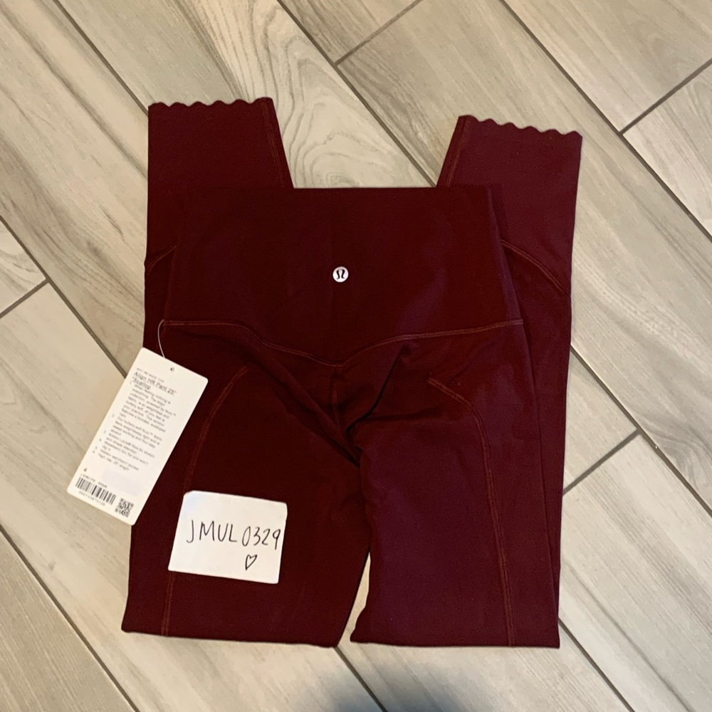 Lululemon Align Pant 25” Scalloped - Picture 7 of 8